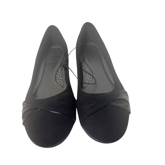 Seychelles Sz US 9.5 M Women's New Suede Slip-On Ballet Flat Shoes Black Read - Picture 2 of 11